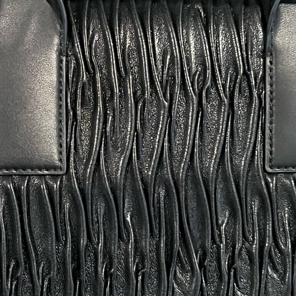 Donna Karan Amagansett Pleated Satchel - Picture 6 of 14